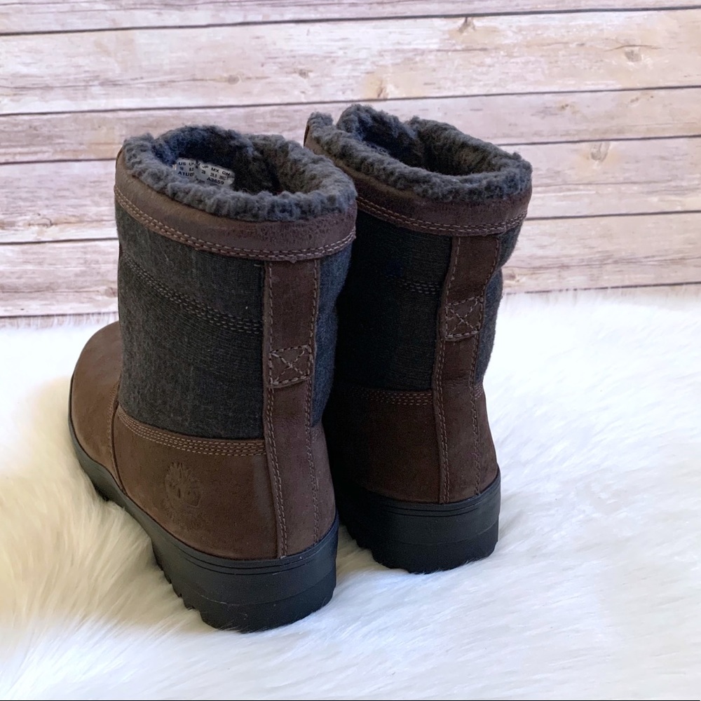Timberland Brown Spruce Mountain Lined Waterproof Boots - Picture 6 of 7